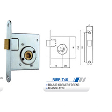 Hochwertiger Messing Latch Lock Body